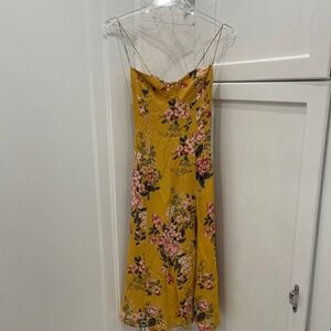 Reformation Juliette Floral Midi Dress in Anjelica Size 2